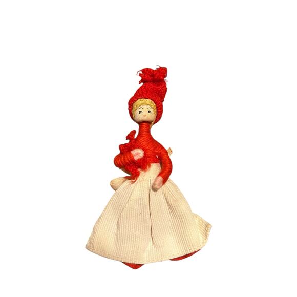 Vintage Handmade Danish Doll Metal Feet - Picture 1 of 5